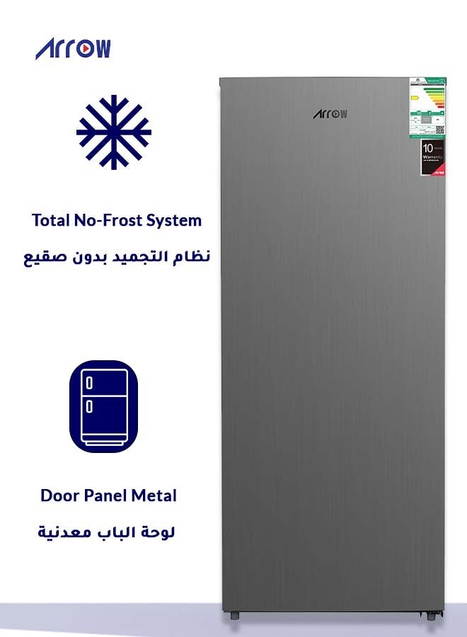 Arrow 510Liters,18 Cu.Ft,Single Door Upright Refrigerator with 7 Years Compressor Warranty, No-Frost Freezer with Inverter Compressor, Multi Air Flow, Hygiene Cooling, Energy-Saving, LED Lighting | Model No: RO1-660VNF - Image 4